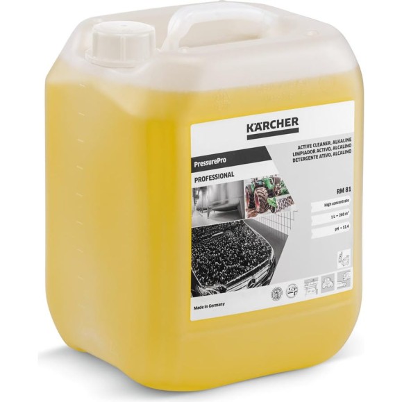 Щелочное активное чистящее средство Karcher RM 81 PressurePro, 10 л 6.295-556.0 Щелочное активное чистящее средство Karcher RM 81 PressurePro, 10 л 6.295-556.0