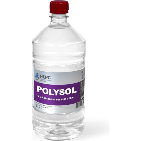 Полиуретановый универсальный разбавитель НЕРС+ Polysol 1 л 100001
