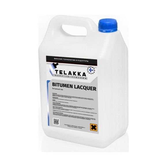 Битумный лак Telakka BITUMEN LACQUER 10кг 4631164229769
