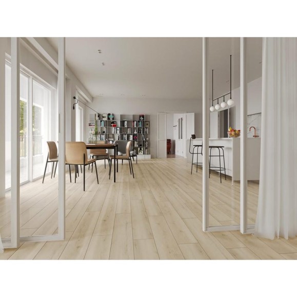 Ламинат EVOFLOOR Spc home oak white/дуб белый 1220x183x4 мм, 2,232 м2 L-20096