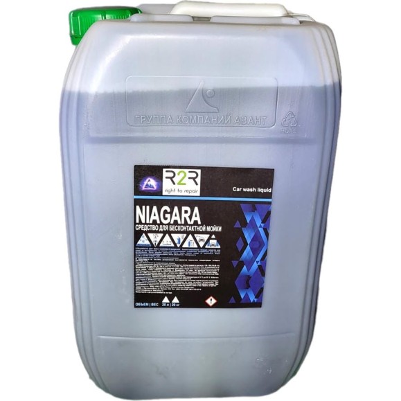 Автошампунь Niagara, 20 кг, для бесконтактной мойки R2R 4040-00016