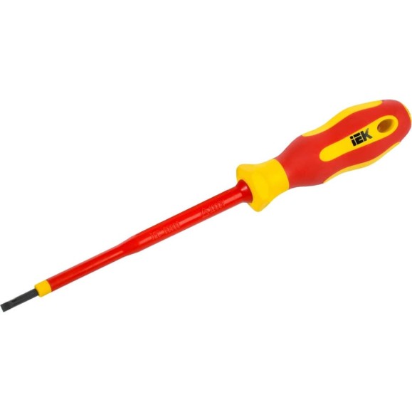 Отвертка IEK Arma2l 5 диэлектрическая sl3,0x100 т2 A2L5-SC30-T2-SL-30-100 Отвертка IEK Arma2l 5 диэлектрическая sl3,0x100 т2 A2L5-SC30-T2-SL-30-100