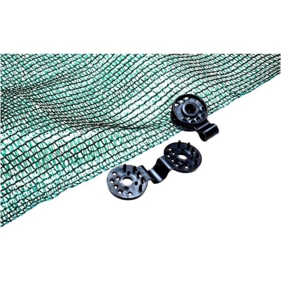 Сетка затеняющая 55% 4x10 м, с клипсами ЧЗМ 6294