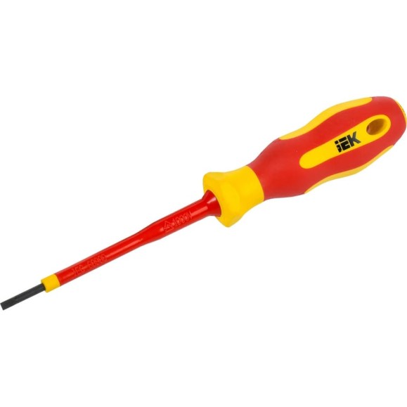 Отвертка IEK Arma2l 5 диэлектрическая sl2,5x75 т2 A2L5-SC30-T2-SL-25-075 Отвертка IEK Arma2l 5 диэлектрическая sl2,5x75 т2 A2L5-SC30-T2-SL-25-075