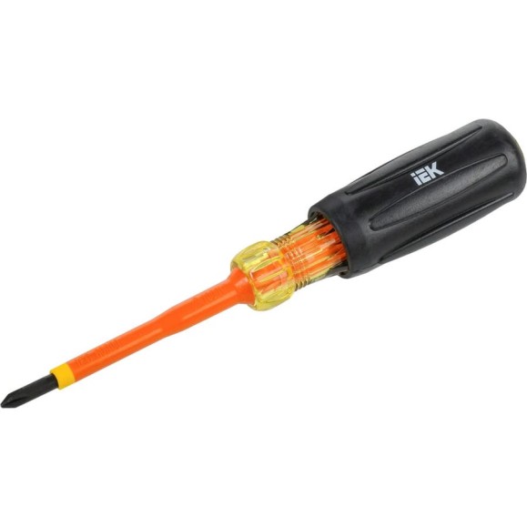 Отвертка IEK Arma2l 5 диэлектрическая ph1x80 т3 A2L5-SC30-T3-PH-10-080 Отвертка IEK Arma2l 5 диэлектрическая ph1x80 т3 A2L5-SC30-T3-PH-10-080