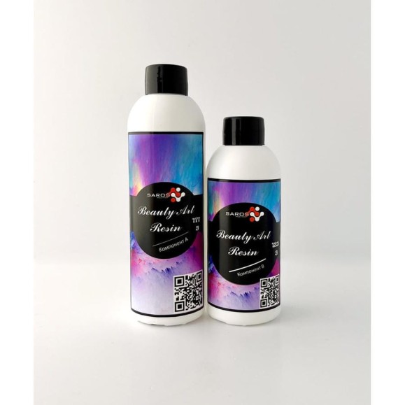 Комплект Saros Polymer Beauty Art Resin 0.3 кг в коробе 002002