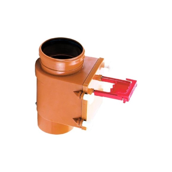 Вертикальный канализационный затвор HL (с фиксатором) DN110 HL 710.1V