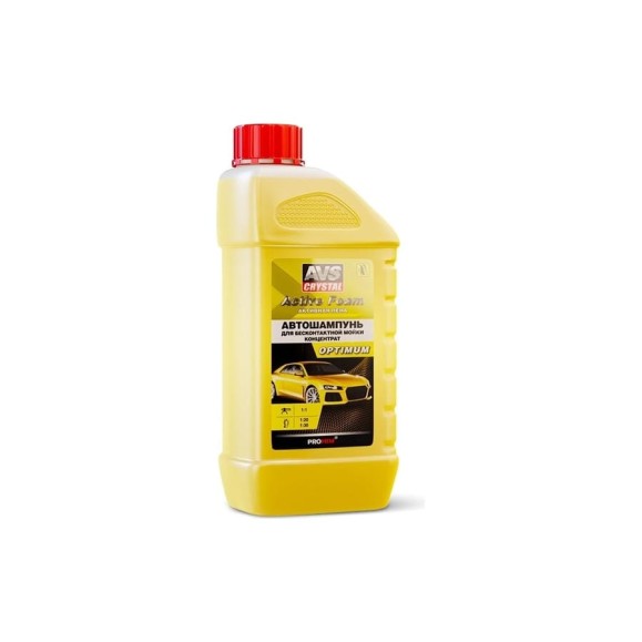 Автошампунь для бесконтактной мойки AVS Active Foam 1:1 PF-10 OPTIMUM 1 л Прохим A07533S