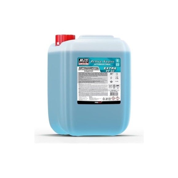 Автошампунь для бесконтактной мойки AVS Active Foam 1:6-9 PF-60 EXTRA 5.8 кг Прохим A07589S