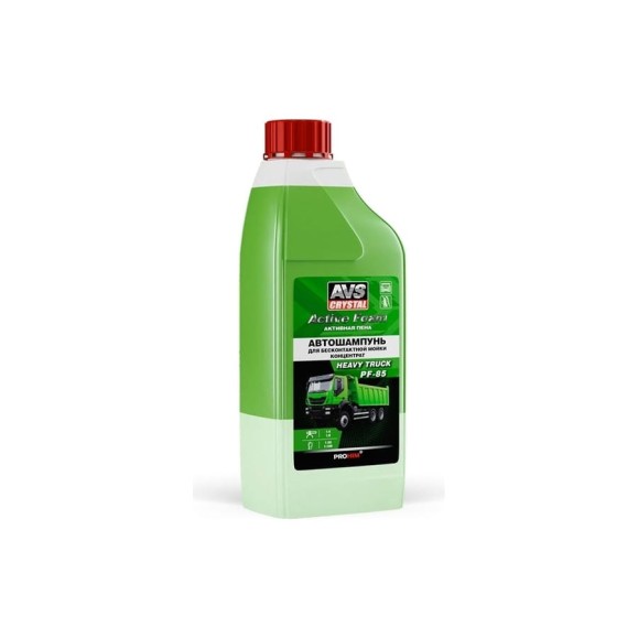 Автошампунь для бесконтактной мойки AVS Active Foam 1:4-8 PF-85 HEAVY TRUCK 1 л Прохим A40599S