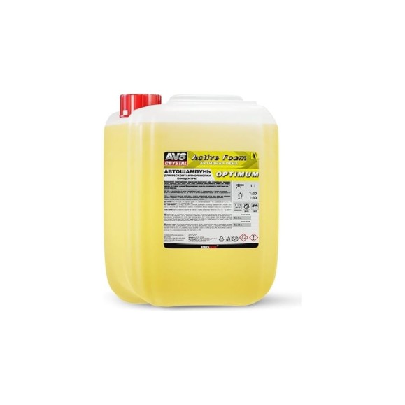 Автошампунь для бесконтактной мойки AVS Active Foam 1:1 PF-10 OPTIMUM 5 кг Прохим A07534S