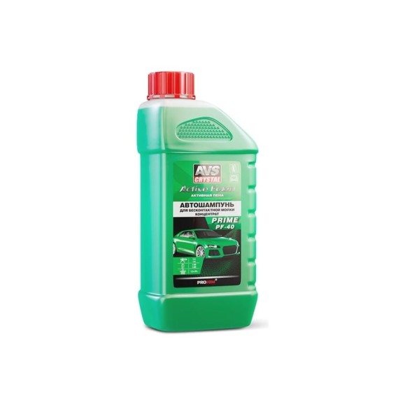 Автошампунь для бесконтактной мойки AVS Active Foam 1:4-6 PF-40 PRIME 1 л Прохим A07542S