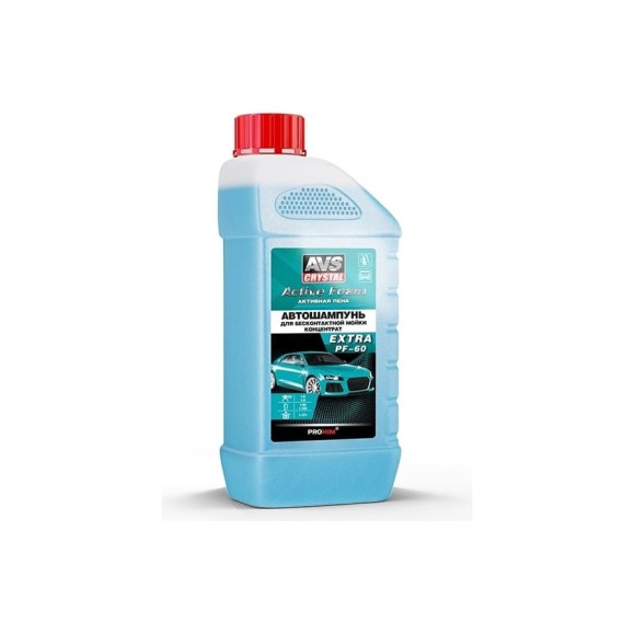 Автошампунь для бесконтактной мойки AVS Active Foam 1:6-9 PF-60 EXTRA 1 л Прохим A07588S