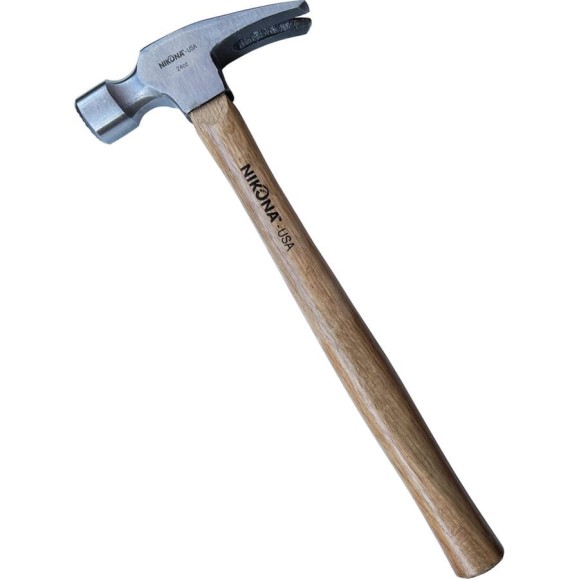 Молоток столярный с деревянной ручкой NIKONA 24oz 60-038