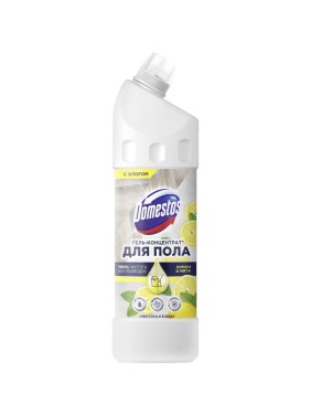 Средство для мытья пола и других поверхностей DOMESTOS чистота и блеск 12x1000МЛ 8720633007253