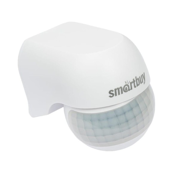 Инфракрасный датчик движения Smartbuy настенный 800Вт, до 12м, IP44 sbl-ms-007