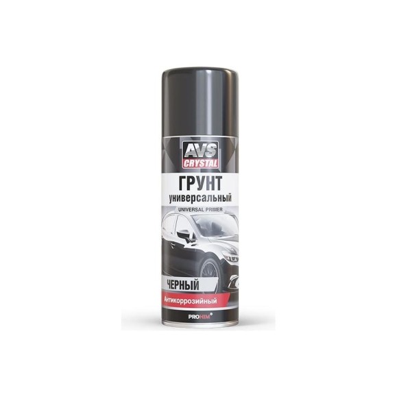 Грунт универсальный Прохим чёрный, 520 мл, аэрозоль AVS AVK-152 A78392S Грунт универсальный Прохим чёрный, 520 мл, аэрозоль AVS AVK-152 A78392S