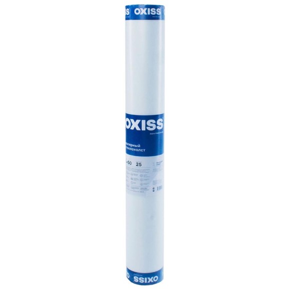 Малярный стеклохолст Oxiss 25 г/кв.м, 1x50 м 4630025421533