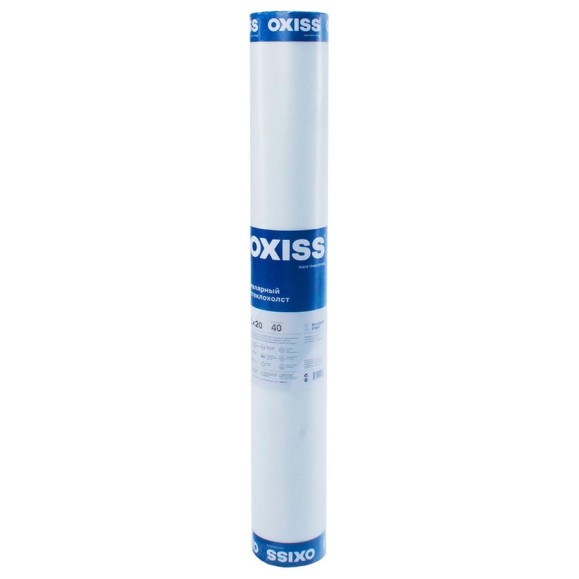 Малярный стеклохолст Oxiss 40 г/кв.м, 1x20 м 4630025421540