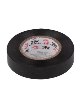 Изолента ЭРА SET1520Black ПВХ, набор, черная, 15 мм, 20 м, 5 шт. Б0062933