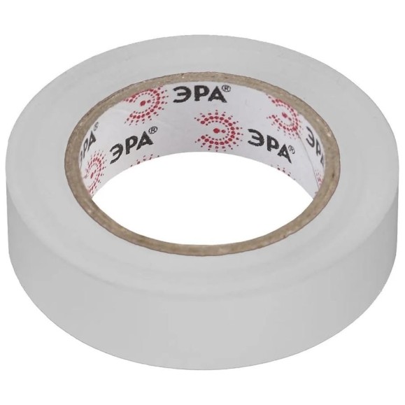 Изолента ЭРА SET101510W ПВХ, набор, белая, 15 мм, 10 м, 10 шт. Б0064454