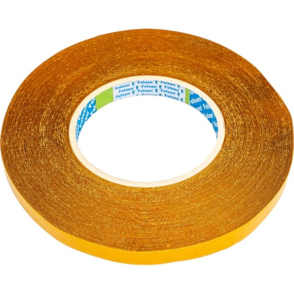 Двусторонняя лента Folsen PET 12 мм x 50 м, прозрачная, Extra 035415012