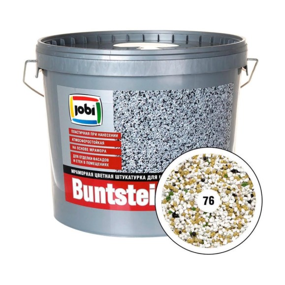 Мраморная штукатурка JOBI BUNTSTEINPUTZ №76 2мм 20кг 14980