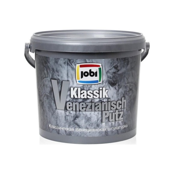 Венецианская штукатурка JOBI КLASSIK VENEZIANISCHPUTZ 7кг 12720 Венецианская штукатурка JOBI КLASSIK VENEZIANISCHPUTZ 7кг 12720
