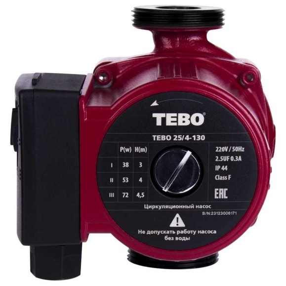 Циркуляционный насос TEBO 25/4-130 T-НЦ.703.25.4.130.CN