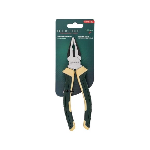 Плоскогубцы комбинированные Rockforce 180мм RF-611S180(58542)