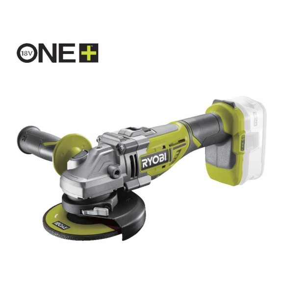 Углошлифмашина бесщеточная Ryobi ONE+ R18AG7-0 без аккумулятора в комплекте 5133002852 Углошлифмашина бесщеточная Ryobi ONE+ R18AG7-0 без аккумулятора в комплекте 5133002852