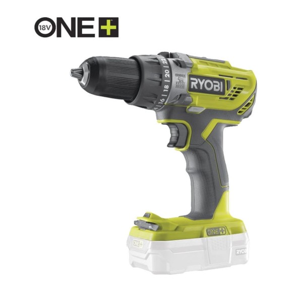 Ударная дрель-шуруповерт Ryobi ONE+ R18PD3-0 без аккумулятора в комплекте 5133002888 Ударная дрель-шуруповерт Ryobi ONE+ R18PD3-0 без аккумулятора в комплекте 5133002888