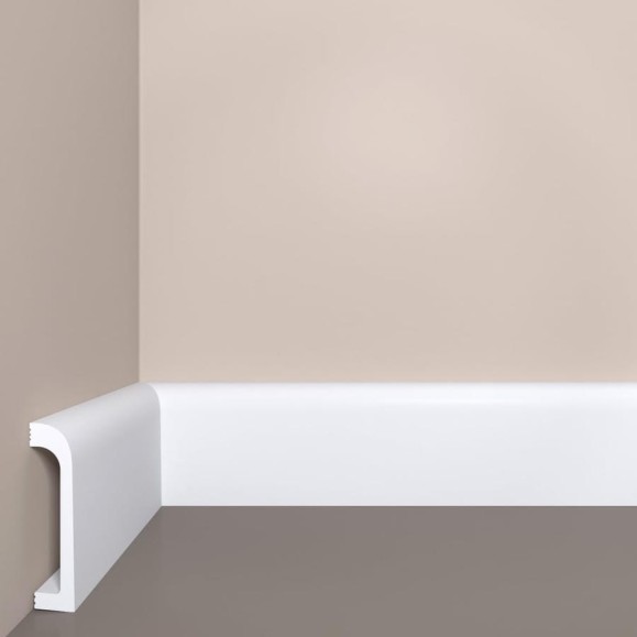 Напольный плинтус bello deco XPS П 16 80x19 мм 00-00106391 Напольный плинтус bello deco XPS П 16 80x19 мм 00-00106391