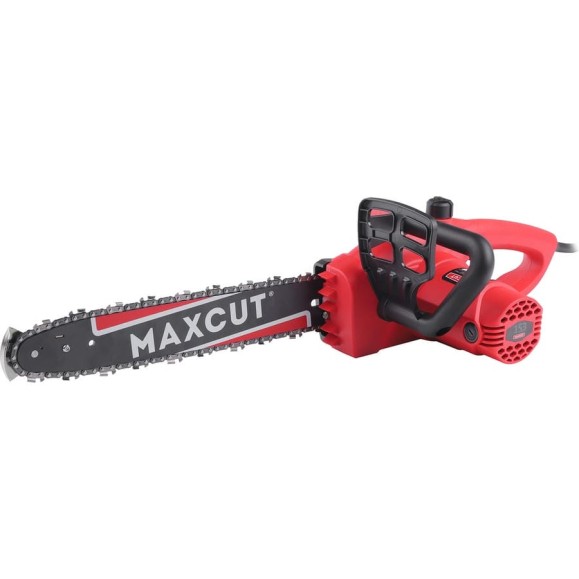 Пила цепная электрическая MaxCut MCE 153 1.5кВт, шина 14"/35см, поперечный двигатель, без инерц. тормоза цепи, защита от обратного удара 220300153 Пила цепная электрическая MaxCut MCE 153 1.5кВт, шина 14"/35см, поперечный двигатель, без инерц. тормоза цепи, защита от обратного удара 220300153