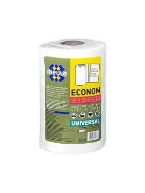 Тряпки в рулонах Meule ECONOM ROLLS 180 SHEETS 22x22 см, 180 шт. 00-00000131