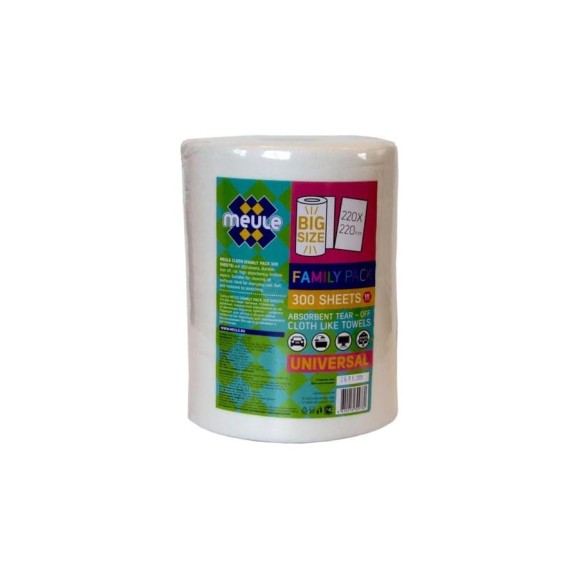 Универсальные тряпки в рулонах Meule Family Pack 22x22 см, 300 шт.00-00000133 Универсальные тряпки в рулонах Meule Family Pack 22x22 см, 300 шт.00-00000133