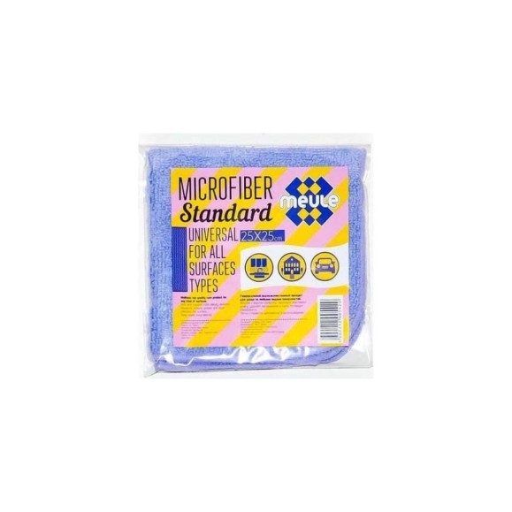 Универсальная салфетка из микрофибры Meule STANDART 25x25 см 00-00000122 Универсальная салфетка из микрофибры Meule STANDART 25x25 см 00-00000122