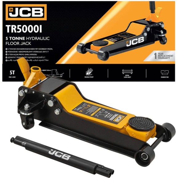 Домкрат подкатной JCB гидравлический 5т JCB-TR50001(58125)