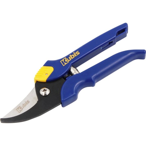 Секатор садовый KUBIS max 15 мм, лезвие Mn65, HRC 53-55, 215 мм 02-05-6003