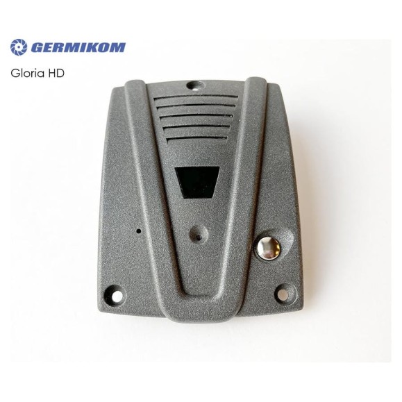 Вызывная видеопанель GERMIKOM AHD антивандальная врезная IP44 Gloria HD Flush Gray