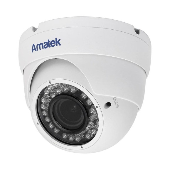 Видеокамера мультиформатная купольная Amatek AAC-HDV503VA 2.8-12 мм AoC+Микр. 7000888