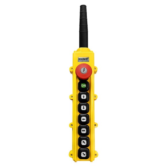 Пульт управления OCALIFT 6 кнопок, 1 скорость, стоп, ключ, старт, IP55 TNHA1-63Y