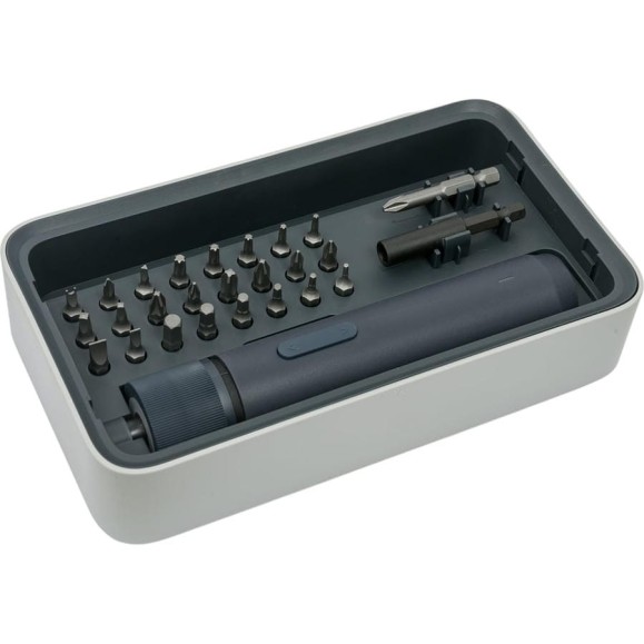 Аккумуляторная отвёртка HOTO с набором из 25 бит 3.6v cordless screwdriver, чёрный HTE0028IE Аккумуляторная отвёртка HOTO с набором из 25 бит 3.6v cordless screwdriver, чёрный HTE0028IE