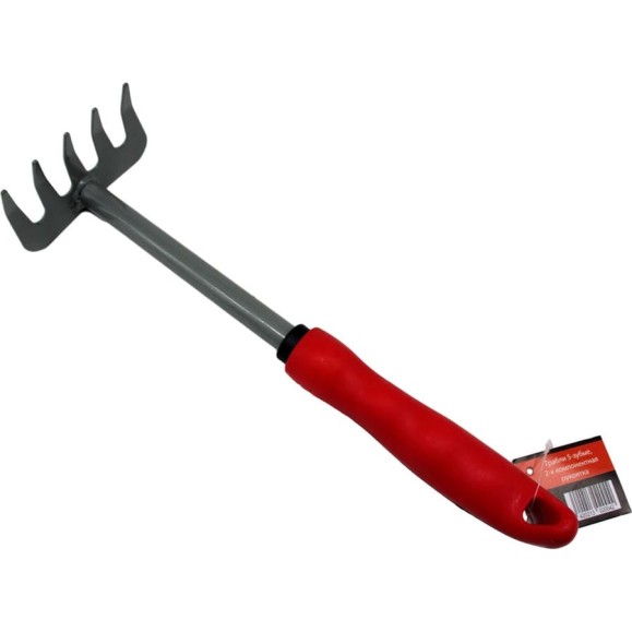 Грабли TOOLAS 5-зуб , 2-х компонентная рукоятка ЦБ-00000363 Грабли TOOLAS 5-зуб , 2-х компонентная рукоятка ЦБ-00000363