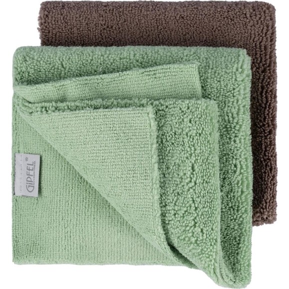 Набор салфеток GIPFEL CLEAN SERIES 2 шт., 30x30 см, для удаления пыли, 80% полиэстер, 20% полиамид 52420 Набор салфеток GIPFEL CLEAN SERIES 2 шт., 30x30 см, для удаления пыли, 80% полиэстер, 20% полиамид 52420