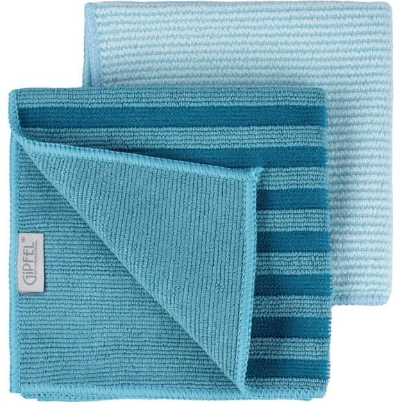 Набор салфеток GIPFEL CLEAN SERIES 2 шт., 30x30 см, для кухни, для ванной, 80% полиэстер, 20% полиамид 52417 Набор салфеток GIPFEL CLEAN SERIES 2 шт., 30x30 см, для кухни, для ванной, 80% полиэстер, 20% полиамид 52417