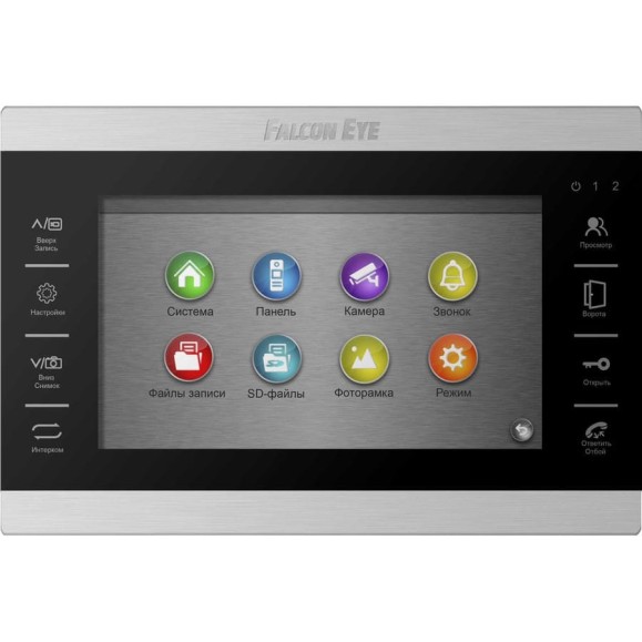 Видеодомофон Falcon Eye FE-70 ATLAS HD Black 00-00112686 Видеодомофон Falcon Eye FE-70 ATLAS HD Black 00-00112686