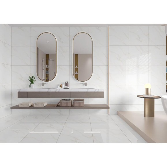 Керамогранит ETERNAL Carrara Pearl 4 шт в упаковке ETMAR1210GL6060