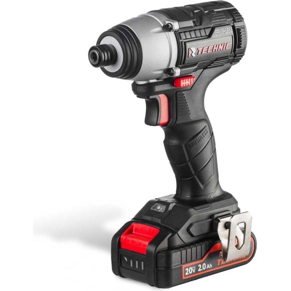 Ударный аккумуляторный винтоверт RUNTEC TECHNIC 1/4, 20В, 2x2 Ач, 150 Нм RT-ED150T Ударный аккумуляторный винтоверт RUNTEC TECHNIC 1/4, 20В, 2x2 Ач, 150 Нм RT-ED150T