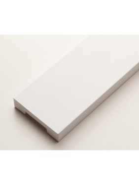 Молдинг настенный/дверной наличник UHD POLYMER 2 UHD 09/60D 60x15x2000 Белый под покраску УТ000080894
